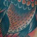 tatuaje Old School Pájaro por Seven Devils