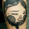 tatuaje Brazo Luna por 2nd Face