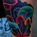 Arm Mushroom tattoo by 2nd Face