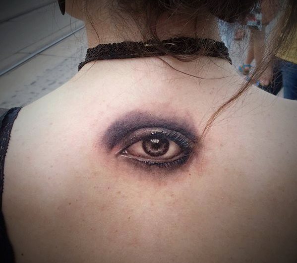 Rücken Auge Tattoo von 2nd Face