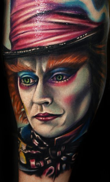 Tatuaje Fantasy Johnny Depp por Artistic Element Ink