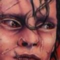 tatuaje Realista Johnny Depp por Artistic Element Ink