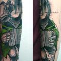 Arm Fantasy tattoo by Peter Aurisch