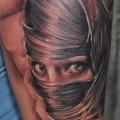 Arm Realistic Women tattoo by Bio Art Tattoo
