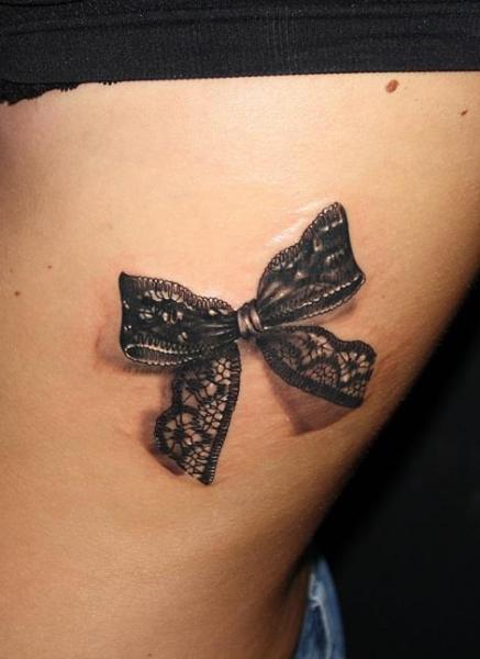 Tatuaje Realista Lado Cinta 3d por Bio Art Tattoo