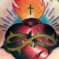 Heart tattoo by Requiem Body Art