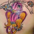 Shoulder Fantasy Bird tattoo by Exclusive Tattoos