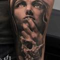 Arm Realistic Women tattoo by Proki Tattoo