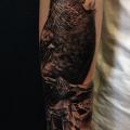 Arm Vogel tattoo von Allen Tattoo