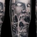 Arm Fantasy tattoo by Chris Gherman
