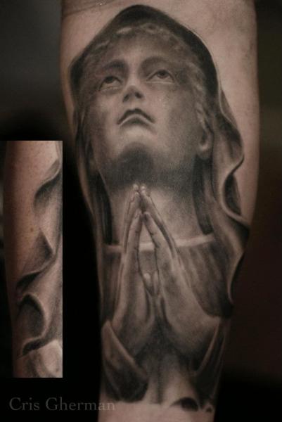 Religiös Tattoo von Chris Gherman