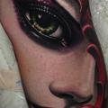 Arm Woman tattoo by Nikko Hurtado