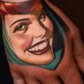 Hand Woman tattoo by Nikko Hurtado