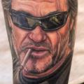 Porträt Realistische tattoo von Nikko Hurtado