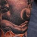 tatuaggio Braccio Buddha di Ryan Bernardino