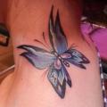 tatuaggio Farfalle Collo di La Florida Ink