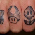 Fantasy Finger tattoo by Freaky Colours