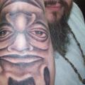Arm Fantasie Männer tattoo von Mandinga Tattoo