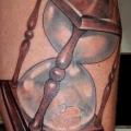 Waden Wasseruhr tattoo von Salo Tattoo
