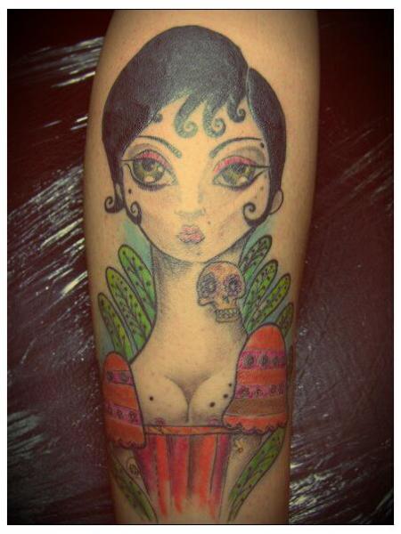 Tatuaje Mujer por Salo Tattoo