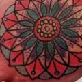 Flower Hand tattoo by Tattoo Tai