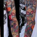 Fantasie Sleeve tattoo von Rand Family Tattoo