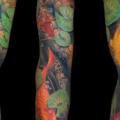 Fish Sleeve tattoo by James Tattoo Art