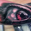 tatuaggio Braccio Occhio di Rock Ink