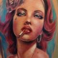 Shoulder Women tattoo by Rock Ink