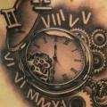 tatuaje Reloj por No Regrets Studios