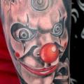 Arm Clown tattoo von Balinese Tattoo