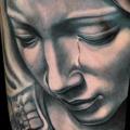 tatuaje Brazo Religioso por Balinese Tattoo