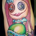 Shoulder Fantasy Puppet tattoo by Balinese Tattoo