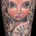 Fantasy Children Character tattoo by Heaven Of Colours