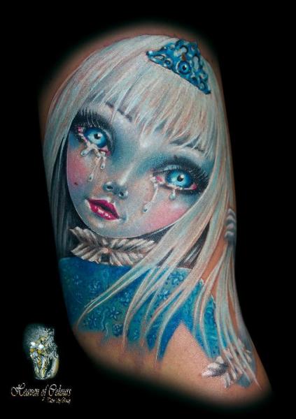 Fantasy Character Tattoo by Heaven Of Colours