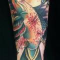Arm Phoenix tattoo by JH Tattoo