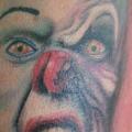 Shoulder Clown tattoo by Kaeru Tattoo