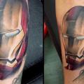 Arm Fantasy Ironman tattoo by Tattoo Blue Cat