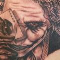 Fantasy Back Joker tattoo by Tattoo Lucio