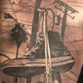 Realistic Shoe 3d tattoo by V Tattoos