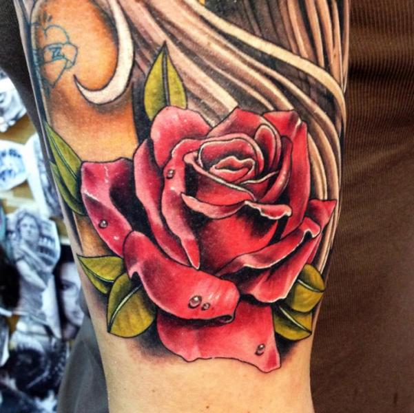 Flower Tattoo by Wanted Tattoo