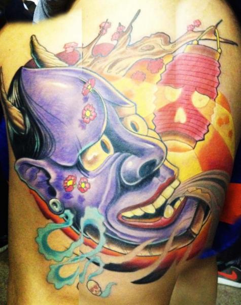 Japanese Demon Tattoo by Wanted Tattoo
