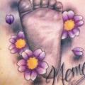 Schulter Fuß tattoo von Wanted Tattoo