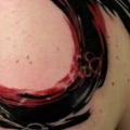 Shoulder Trash Polka tattoo by Beautiful Freak