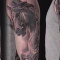 Arm Horse Pegasus tattoo by Mia Tattoo