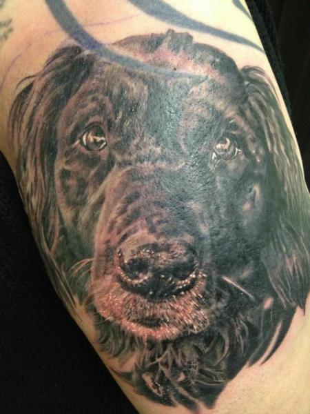 Tatuaggio Realistici Cane di Mia Tattoo