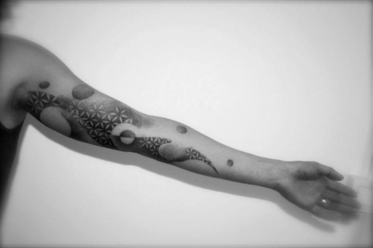 Dotwork Tattoo by L'Art Du Point