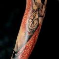 Dotwork Sleeve tattoo by L'Art Du Point