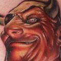 Brust Teufel tattoo von North Side Tattooz
