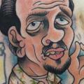 Fantasie Porträt tattoo von Physical Graffiti